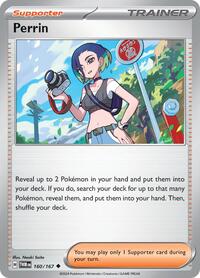 Perrin 160/167 Twilight Masquerade Reverse Holo Pokémon card