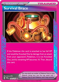 Survival Brace 164/167 Twilight Masquerade Pokémon card