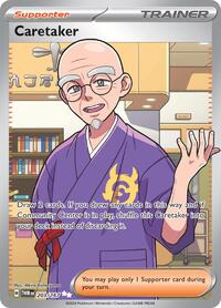 Caretaker 203/167 Twilight Masquerade Pokémon card