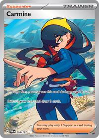 Carmine 204/167 Twilight Masquerade Pokémon card