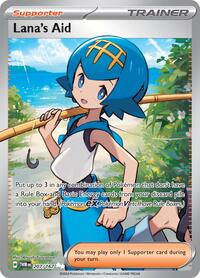 Lana's Aid 207/167 Twilight Masquerade Pokémon card