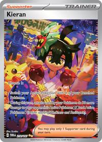Kieran 218/167 Twilight Masquerade Pokémon card