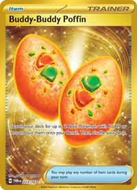 Buddy-Buddy Poffin 223/167 Twilight Masquerade Pokémon card