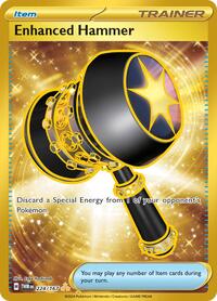 Enhanced Hammer 224/167 Twilight Masquerade Pokémon card