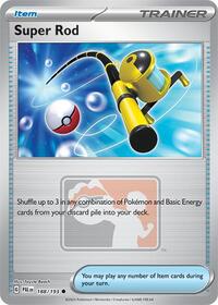 Super Rod 188/193 League & Championship Cards Reverse Holo Pokémon card