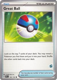 Great Ball - Darkrai Deck 183/193 Battle Academy 2024 Pokémon card