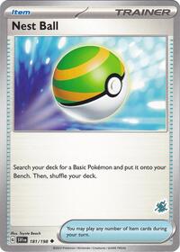 Nest Ball - Darkrai Deck 181/198 Battle Academy 2024 Pokémon card