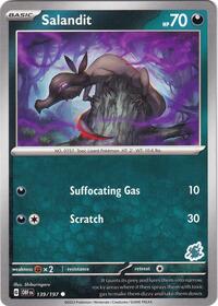 Salandit - Darkrai Deck 139/197