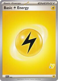 Basic Lightning Energy - Pikachu 4 004 Battle Academy 2024 Pokémon card