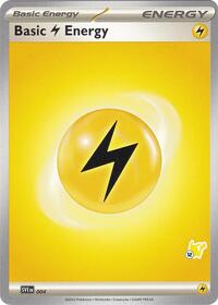 Basic Lightning Energy - Pikachu 12 004 Battle Academy 2024 Pokémon card