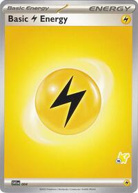 Basic Lightning Energy - Pikachu 16 004 Battle Academy 2024 Pokémon card