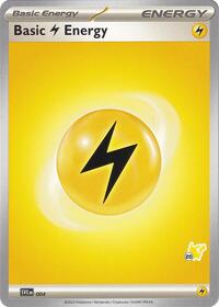 Basic Lightning Energy - Pikachu 20 004 Battle Academy 2024 Pokémon card