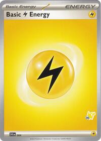 Basic Lightning Energy - Pikachu 35 004 Battle Academy 2024 Pokémon card