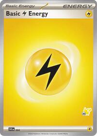 Basic Lightning Energy - Pikachu 43 004 Battle Academy 2024 Pokémon card