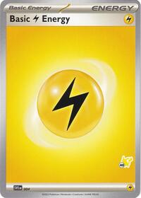 Basic Lightning Energy - Pikachu 48 004 Battle Academy 2024 Pokémon card