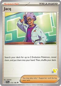 Jacq - Pikachu 51 175/198 Battle Academy 2024 Pokémon card
