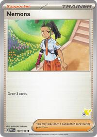 Nemona - Pikachu 13 180/198 Battle Academy 2024 Pokémon card