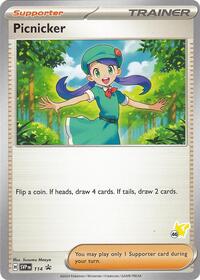 Picnicker - Pikachu 46 114 Battle Academy 2024 Pokémon card