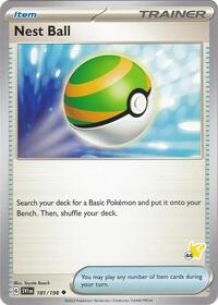 Nest Ball - Pikachu 44 181/198 Battle Academy 2024 Pokémon card