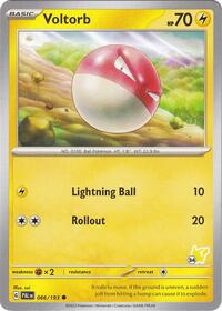 Voltorb - Pikachu 34 066/193