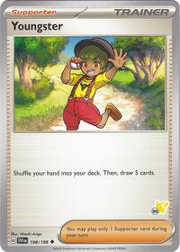 Youngster - Pikachu 50 198/198 Battle Academy 2024 Pokémon card