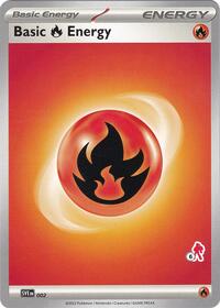 Basic Fire Energy - Armarouge 6 002 Battle Academy 2024 Pokémon card