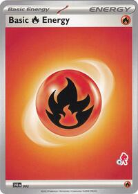 Basic Fire Energy - Armarouge 8 002 Battle Academy 2024 Pokémon card