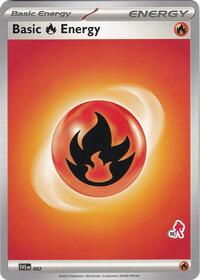Basic Fire Energy - Armarouge 10 002 Battle Academy 2024 Pokémon card