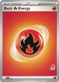 Basic Fire Energy - Armarouge 16 002 Battle Academy 2024 Pokémon card