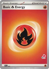 Basic Fire Energy - Armarouge 20 002 Battle Academy 2024 Pokémon card