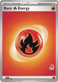 Basic Fire Energy - Armarouge 32 002 Battle Academy 2024 Pokémon card