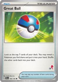 Great Ball - Armarouge 33 183/193 Battle Academy 2024 Pokémon card