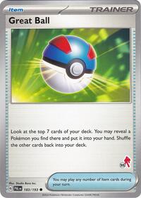 Great Ball - Armarouge 55 183/193 Battle Academy 2024 Pokémon card