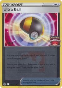 Ultra Ball (North America Championships) [Staff] 150/172 League & Championship Cards Reverse Holo Pokémon card