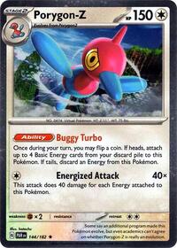 Porygon-Z (Cosmos Holo) 144/182