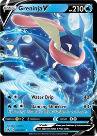 Greninja V (Non-Holo) 073/264