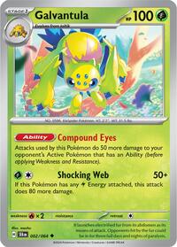 Galvantula 002/064 · Reverse Holo
