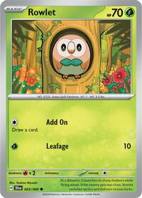 Rowlet 003/064 · Reverse Holo