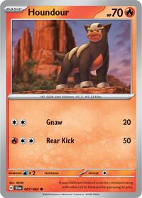Houndour 007/064 · Reverse Holo