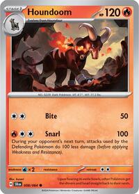 Houndoom 008/064 · Reverse Holo