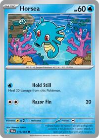 Horsea 010/064 · Reverse Holo