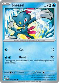Sneasel 013/064 · Reverse Holo