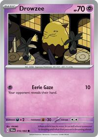 Drowzee 016/064 · Reverse Holo