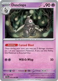 Dusclops 019/064 · Reverse Holo