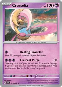 Cresselia 021/064 · Reverse Holo