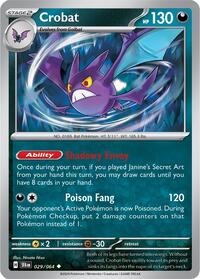 Crobat 029/064 · Reverse Holo
