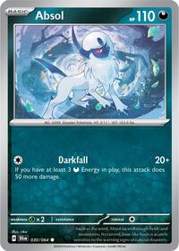 Absol 030/064 · Reverse Holo