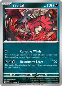 Yveltal 035/064 · Reverse Holo