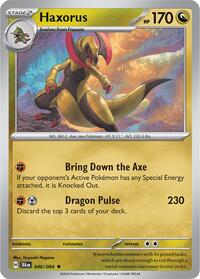 Haxorus 046/064 · Reverse Holo