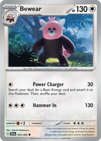 Bewear 053/064 · Reverse Holo